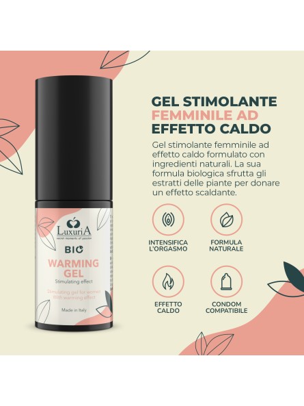 Żel Stymulujący Luxuria Bio Warming Gel 30 Ml IntimateLine