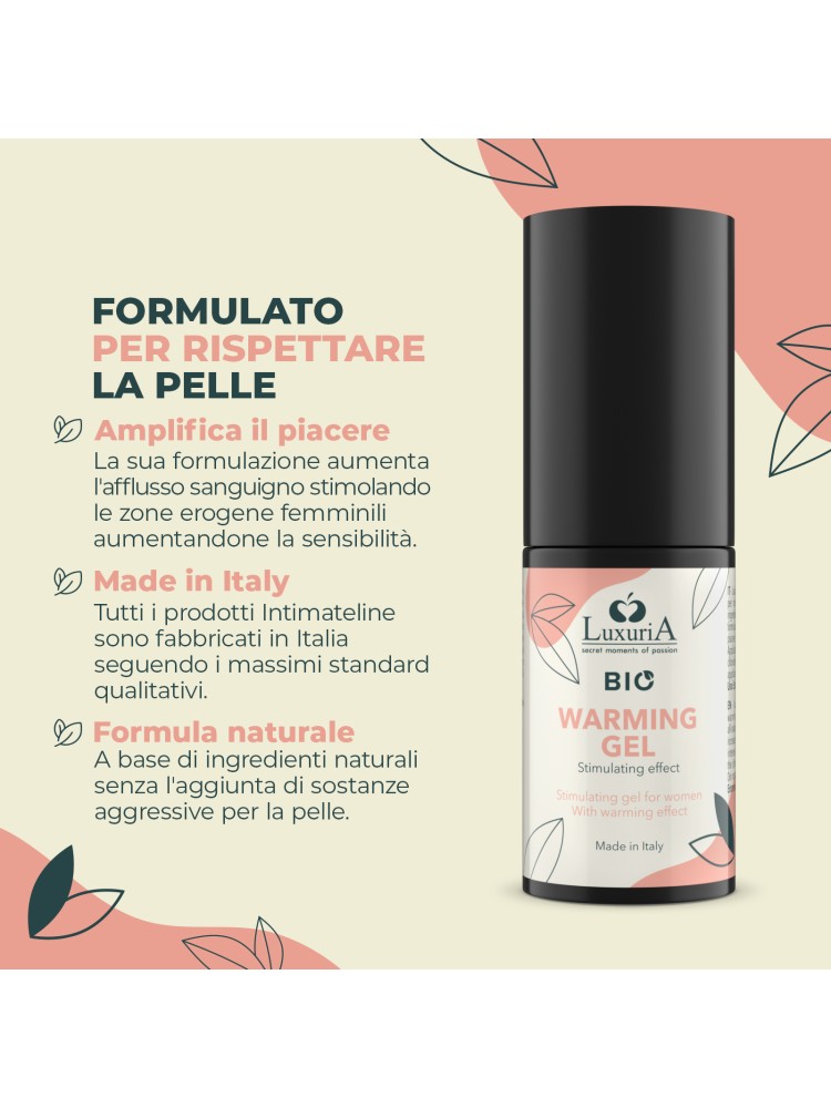Żel Stymulujący Luxuria Bio Warming Gel 30 Ml IntimateLine