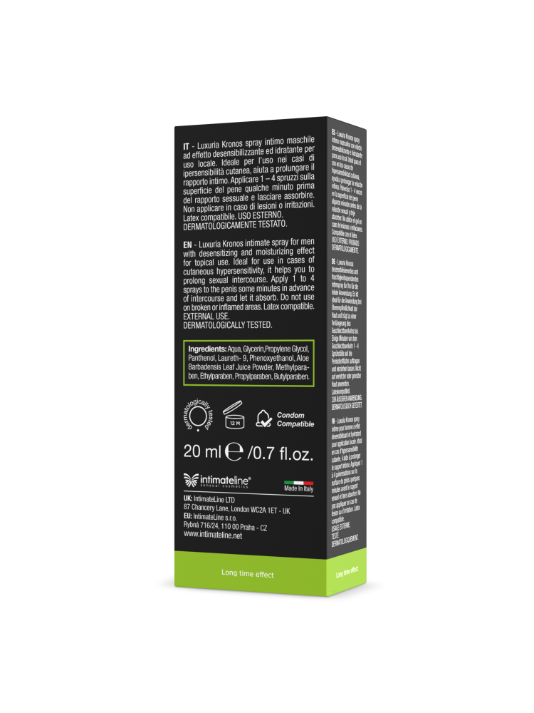 Spray Opóźniający Wytrysk Kronos Delay Spray 20Ml IntimateLine