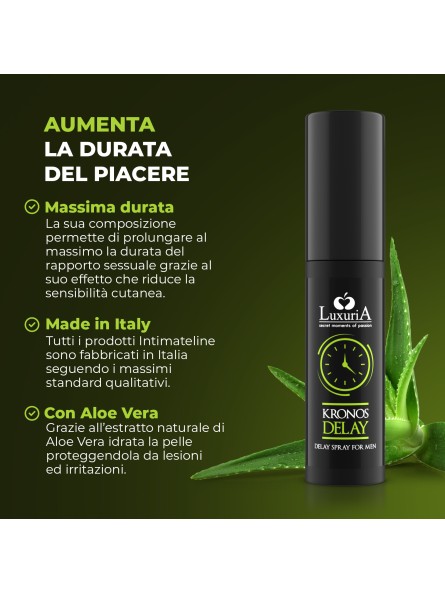 Spray Opóźniający Wytrysk Kronos Delay Spray 20Ml IntimateLine