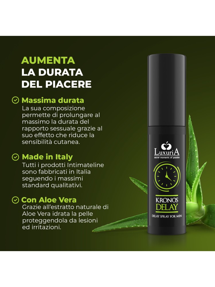 Spray Opóźniający Wytrysk Kronos Delay Spray 20Ml IntimateLine