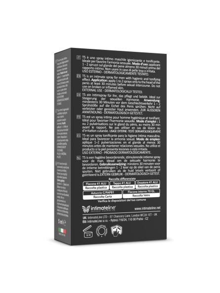 Skoncentrowany Spray Opóźniający T5 5Ml IntimateLine
