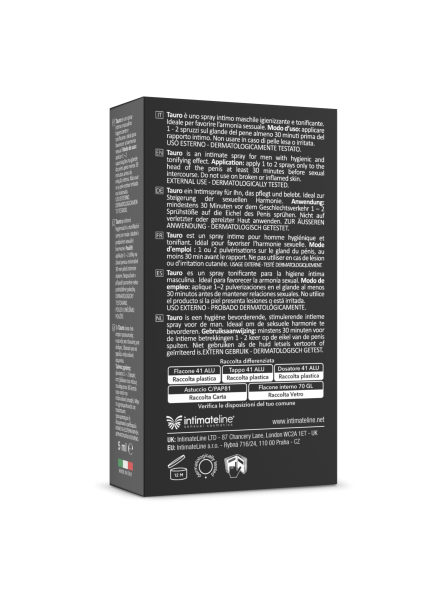 Skoncentrowany Spray Tauro Extra Power 5Ml IntimateLine