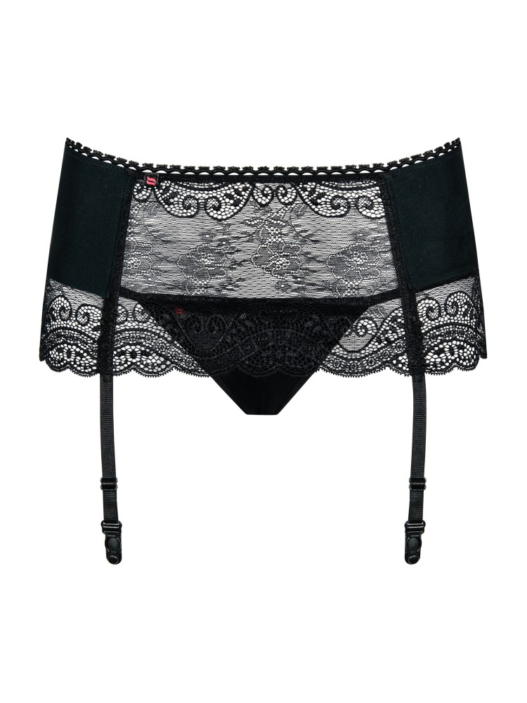 Pas Do Pończoch Ze Stringami Miamor S/M Obsessive