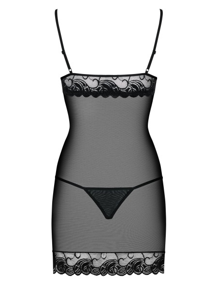 Koszulka Nocna Ze Stringami Wonderia S/M Obsessive