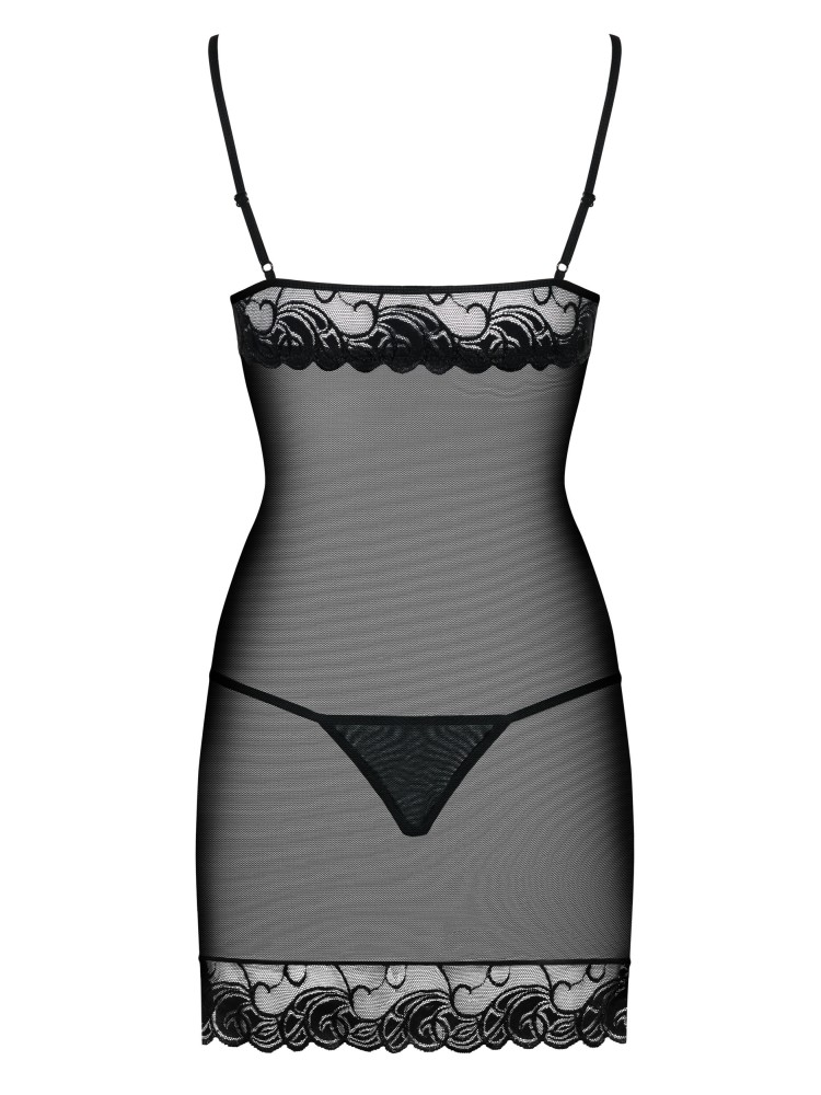 Koszulka Nocna Ze Stringami Wonderia S/M Obsessive