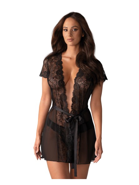 Peniuar Ze Stringami Alluria L/Xl Obsessive