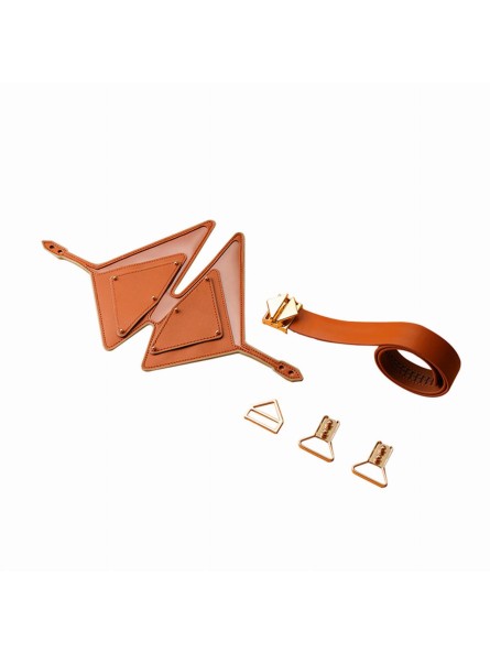Maska Na Oczy Vixen Blindfold Set Brown LOCKINK