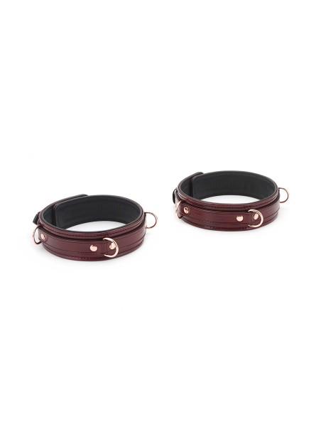 Kajdanki Wine Red Thigh Cuffs L Size Liebe Seele