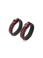 Kajdanki Wine Red Thigh Cuffs L Size Liebe Seele