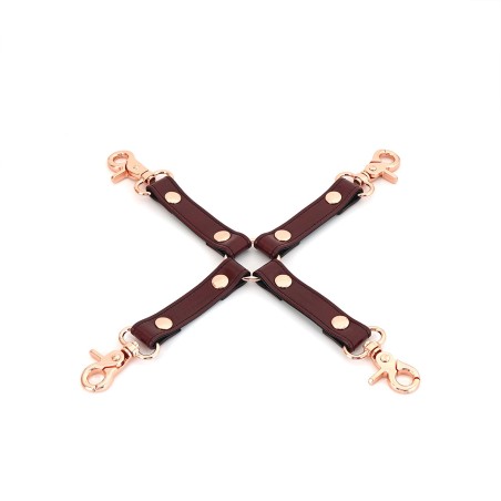 Uprząż Bondage Wine Red Hogtie Liebe Seele