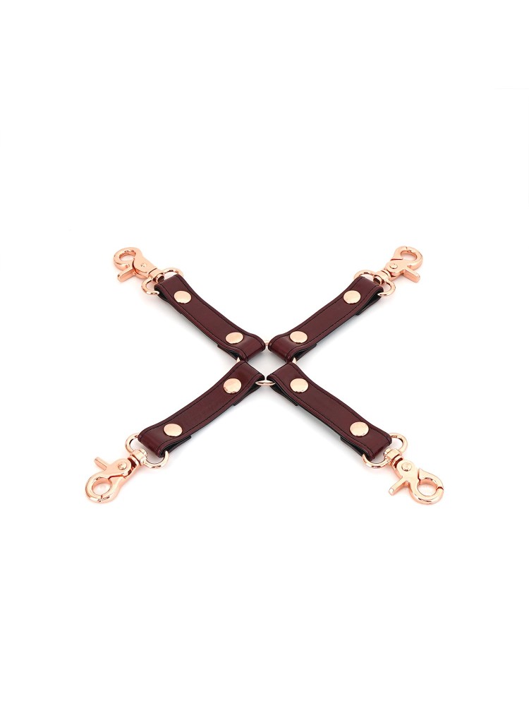 Uprząż Bondage Wine Red Hogtie Liebe Seele
