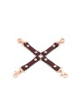Uprząż Bondage Wine Red Hogtie Liebe Seele
