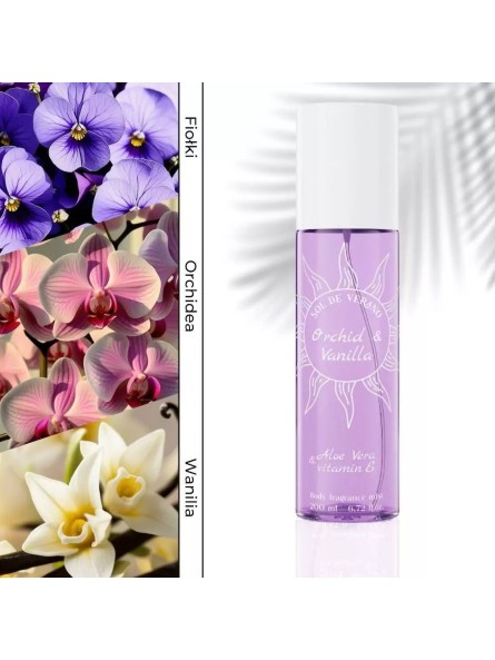 Mgiełka Sol De Verano Orchid & Vanilla 200Ml Neness