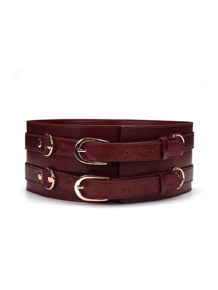 Pas Do Krępowania Wine Red Waist Cuff S Size Liebe Seele