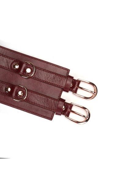 Pas Do Krępowania Wine Red Waist Cuff M Size Liebe Seele