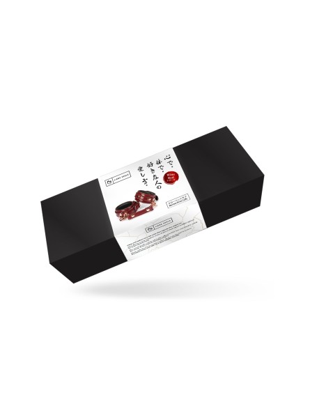Kajdanki Wine Red Narrow Wrist Cuffs Liebe Seele