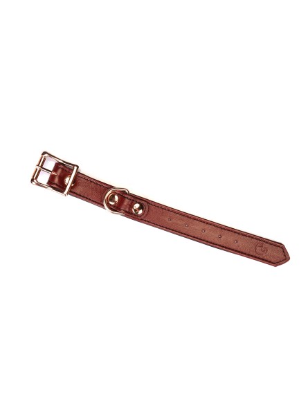 Uprząż Wine Red Collar And Wrist Restraint Harness Liebe Seele