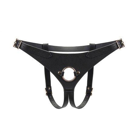 Uprząż Dark Secret Deluxe Leather Strap On Harness Liebe Seele