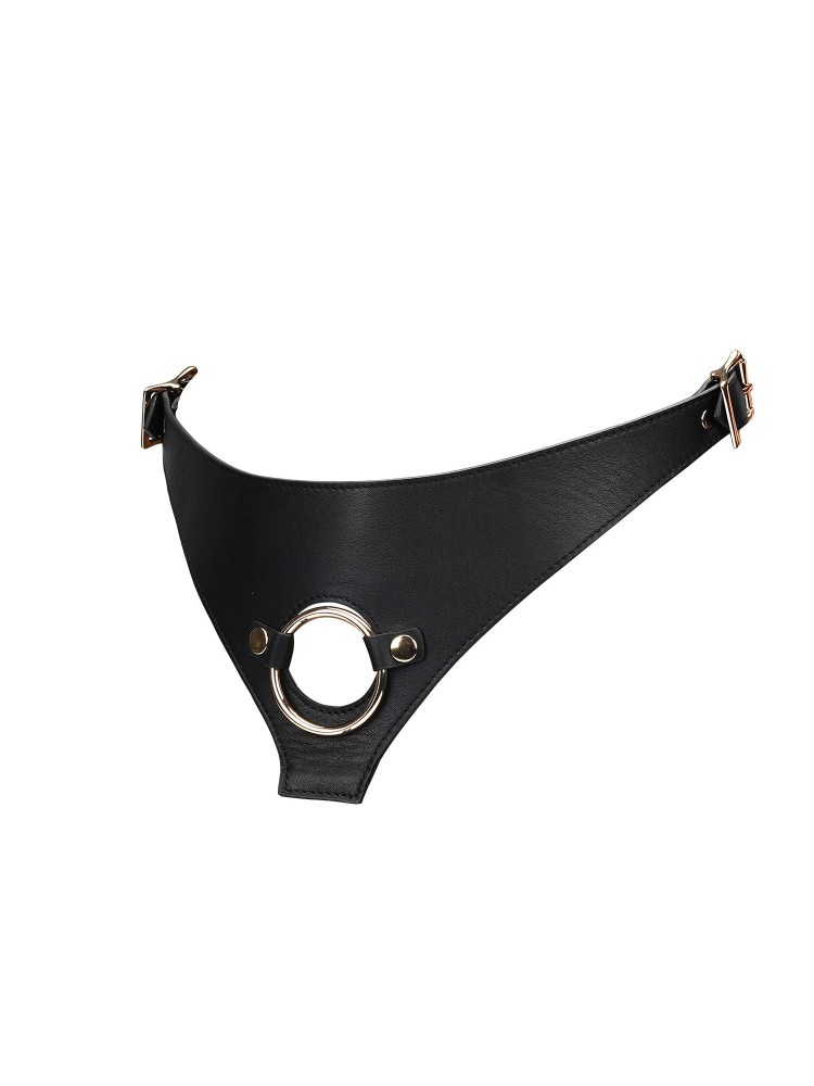 Uprząż Dark Secret Deluxe Leather Strap On Harness Liebe Seele