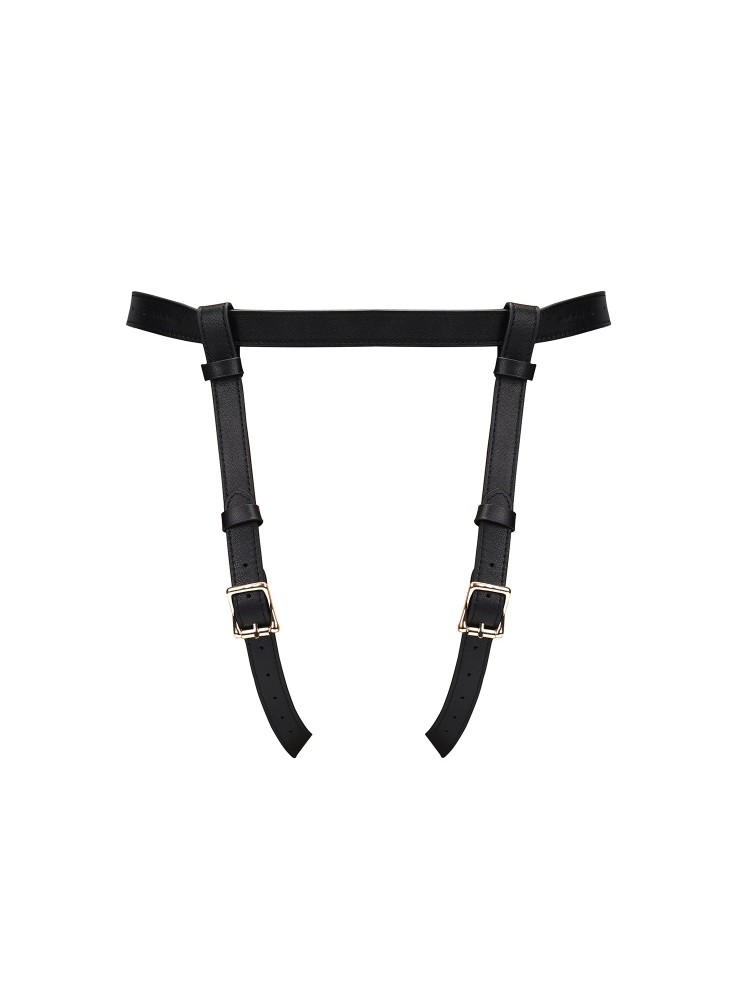 Uprząż Dark Secret Deluxe Leather Strap On Harness Liebe Seele