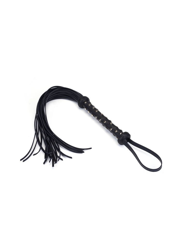 Pejcz Dark Secret Deluxe Cow Leather Heavy Flogger Liebe Seele