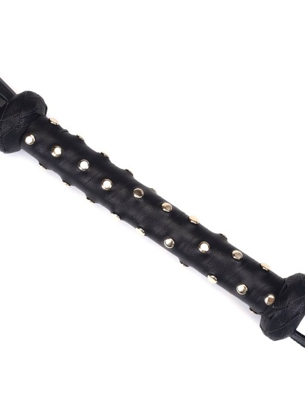 Pejcz Dark Secret Deluxe Cow Leather Heavy Flogger Liebe Seele