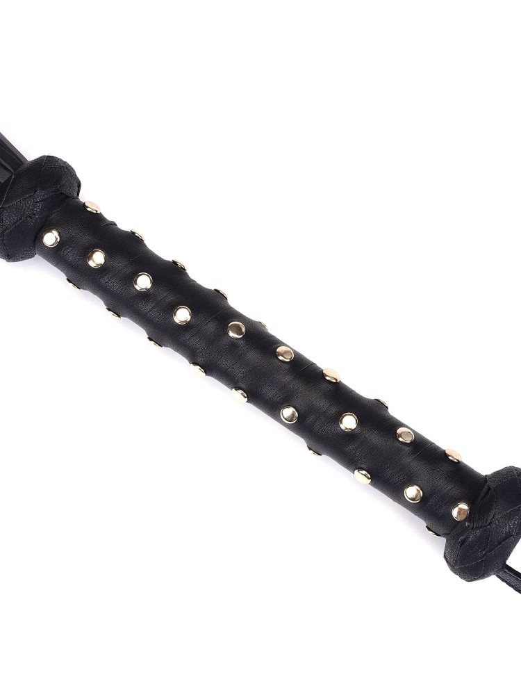 Pejcz Dark Secret Deluxe Cow Leather Heavy Flogger Liebe Seele