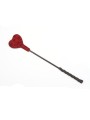 Szpicruta Kinbaku Ukiyoe Red Rosy Leather Mini Crop Liebe Seele