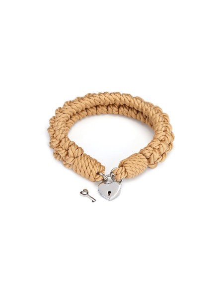 Obroża Shibari Bound You Ii Rope Collar (Lockable) Liebe Seele