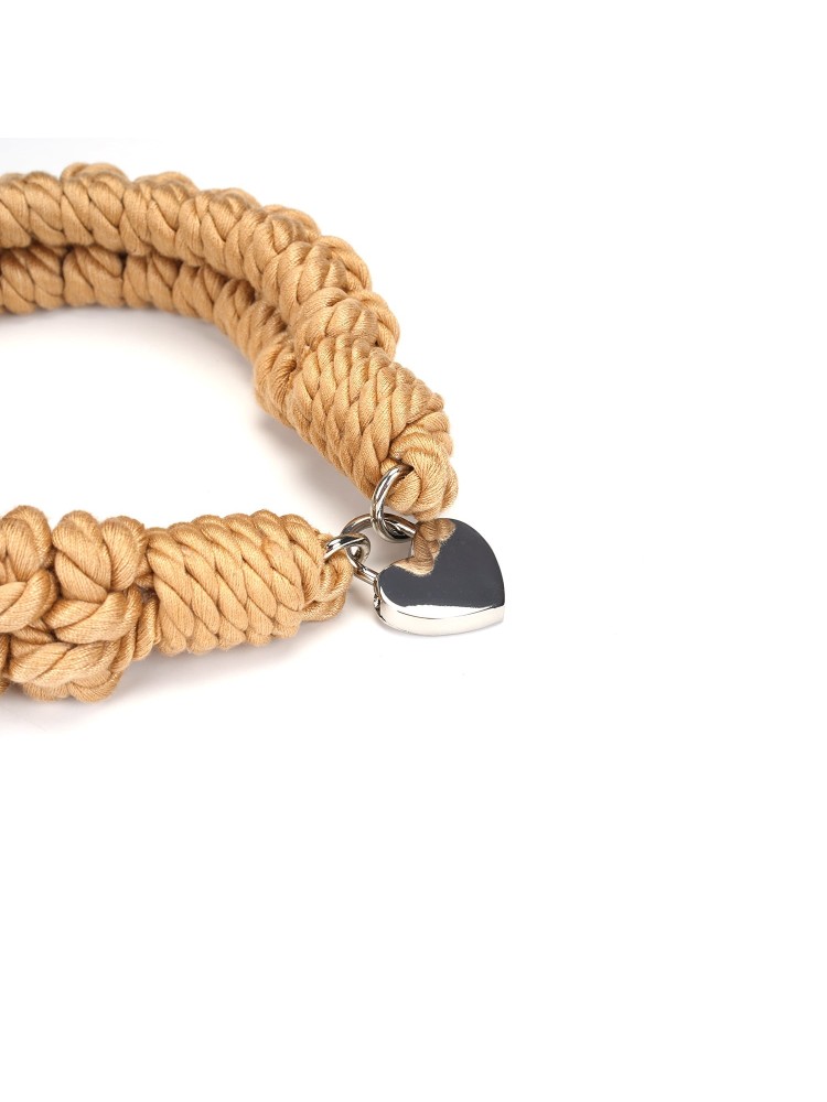 Obroża Shibari Bound You Ii Rope Collar (Lockable) Liebe Seele