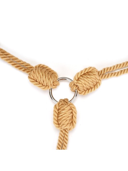 Bound You Ii Rope Collar & Wrist Cuffs Back Restraint Liebe Seele