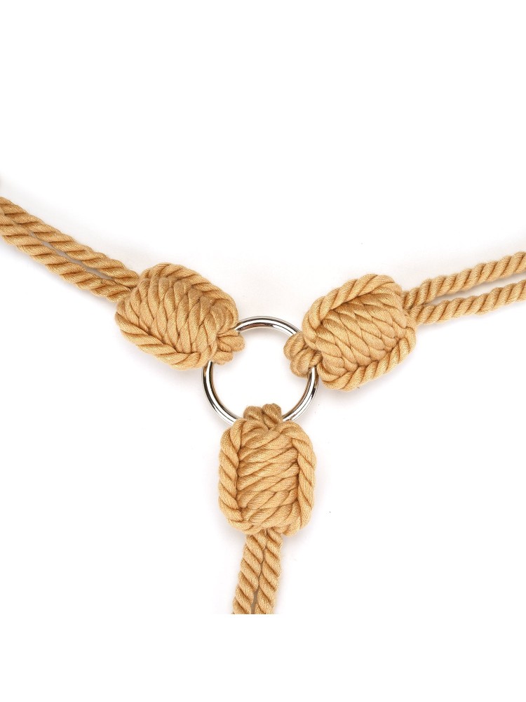 Bound You Ii Rope Collar & Wrist Cuffs Back Restraint Liebe Seele