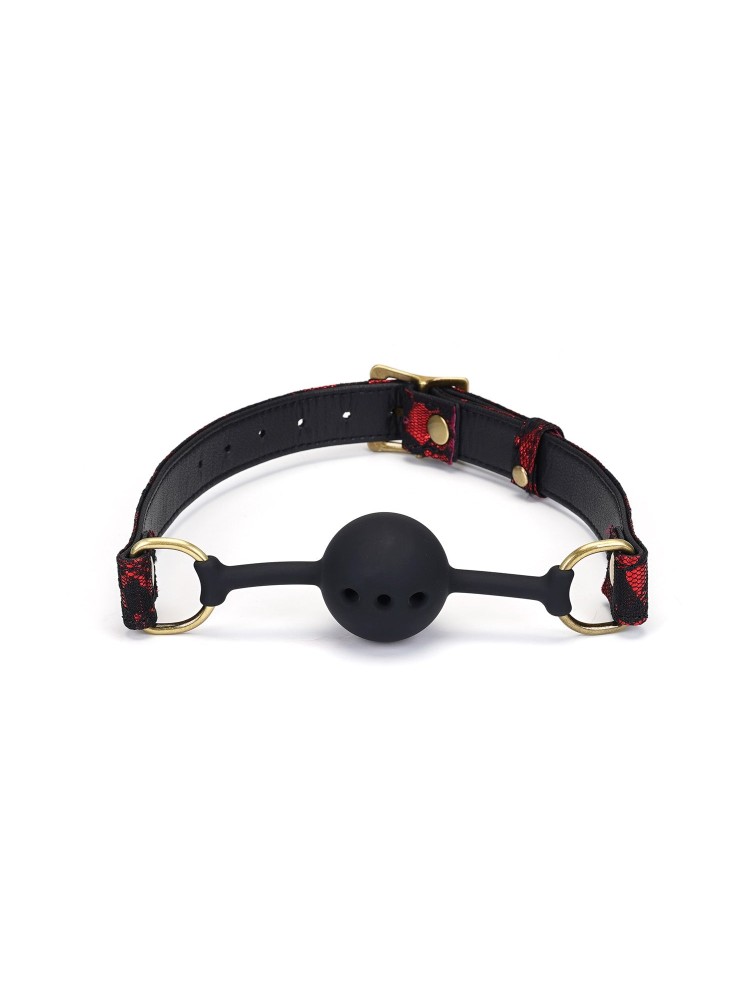 Knebel Victorian Garden Breathable Silicone Ball Gag Liebe Seele