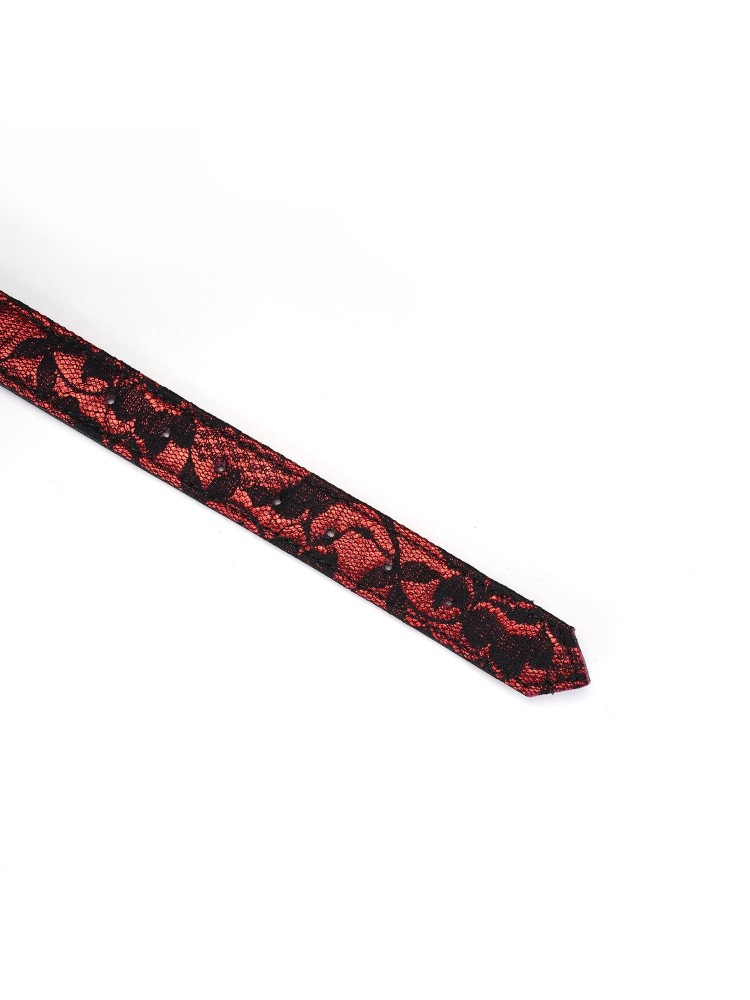 Obróżka Victorian Garden Lace And Pu Choker Liebe Seele