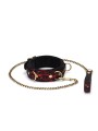 Victorian Garden Lace And Velvet Collar With Leash Liebe Seele