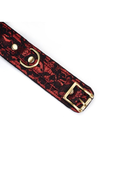 Victorian Garden Lace And Velvet Collar With Leash Liebe Seele