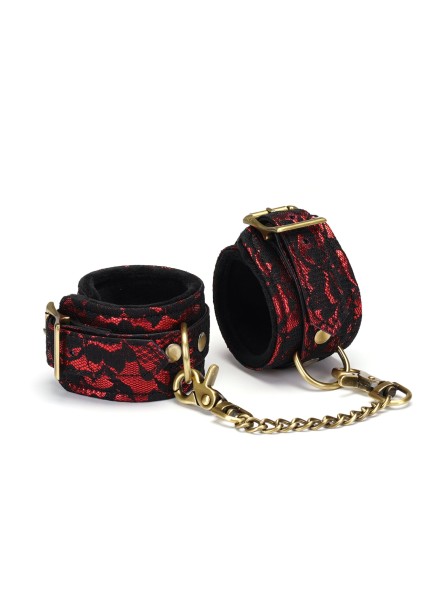 Kajdanki Victorian Garden Lace And Velvet Wrist Cuffs Liebe Seele