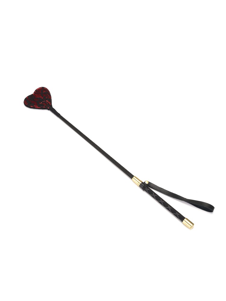 Szpicruta Victorian Garden Lace & Velvet Riding Crop Liebe Seele