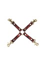 Uprząż Bondage Victorian Garden Lace And Pu Hogtie Liebe Seele