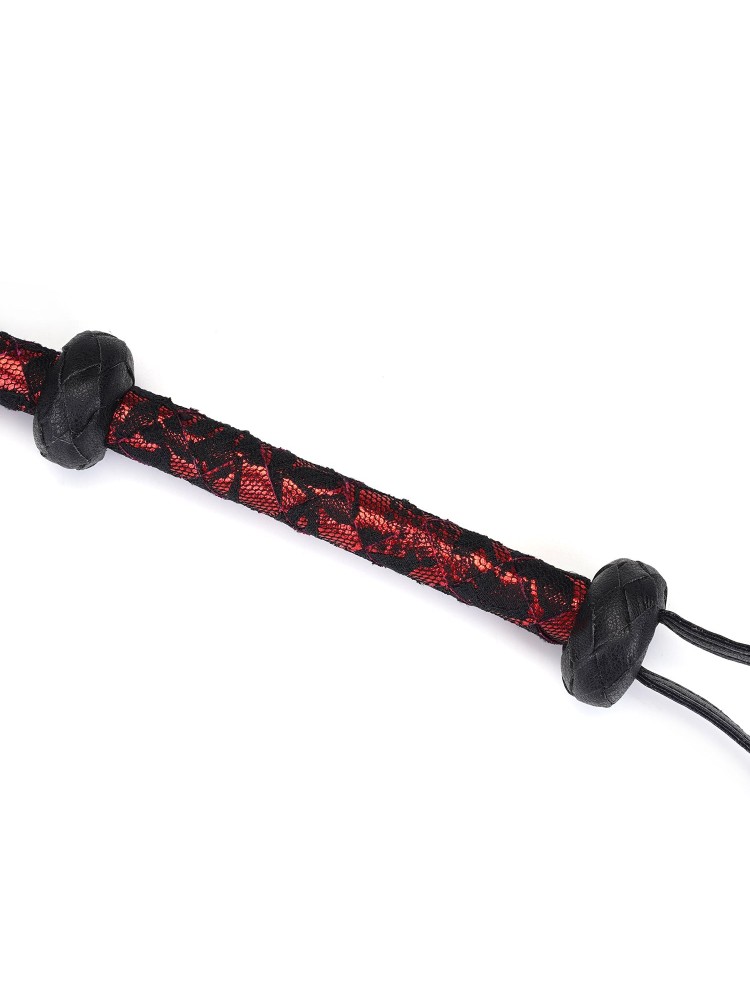 Bicz Victorian Garden Lace And Pu Bull Whip Liebe Seele