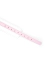Obróżka White & Pink Fairy Goat Leather Collar Liebe Seele