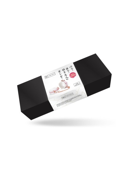 Kajdanki White & Pink Fairy Goat Leather Ankle Cuffs Liebe Seele