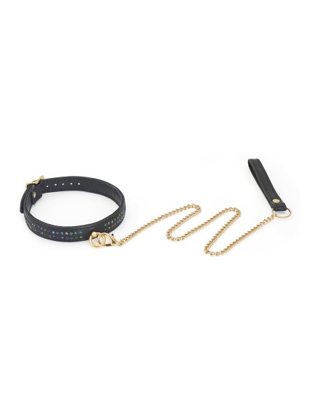 Obróżka Ze Smyczą Shining Girl Collar And Leash Liebe Seele