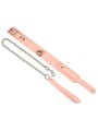 Obróżka Pink Organosilicon Collar With Leash Liebe Seele