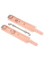 Kajdanki Pink Organosilicon Wrist Cuffs Liebe Seele