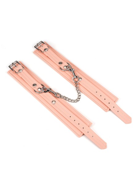 Kajdanki Pink Organosilicon Ankle Cuffs Liebe Seele