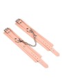Kajdanki Pink Organosilicon Ankle Cuffs Liebe Seele