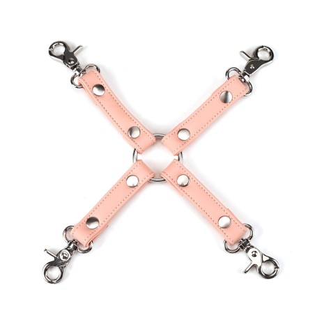 Uprząż Bondage Pink Organosilicon Hogtie Liebe Seele