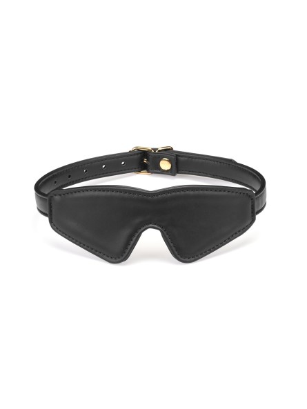 Maska Na Oczy Black Organosilicon Blindfold Liebe Seele